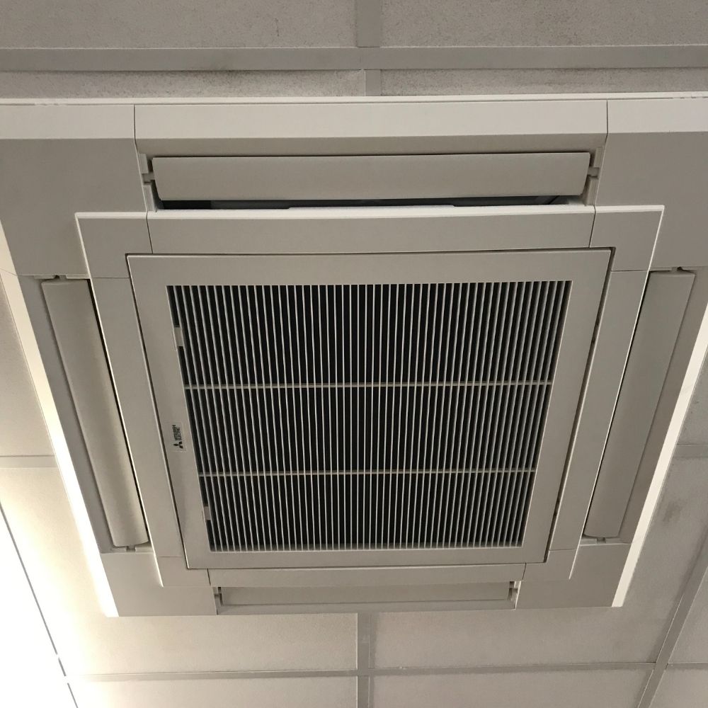 Adelaide Air Conditioning ducted repairs in office